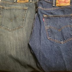2 Pair Of Levi's For Sale
