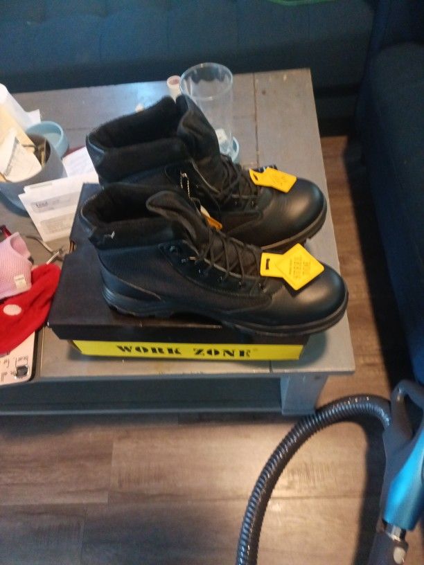 Work Zone Steel Toe Tactical Boots