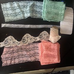 Lace trim bundle