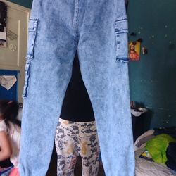 Blue Pants Size Extra Large