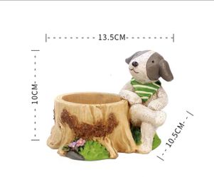 Flower pot, Resin Succulent Pot