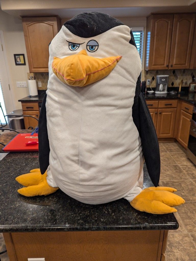 Plushie Penguins Of Madagascar Giant Toy Plush