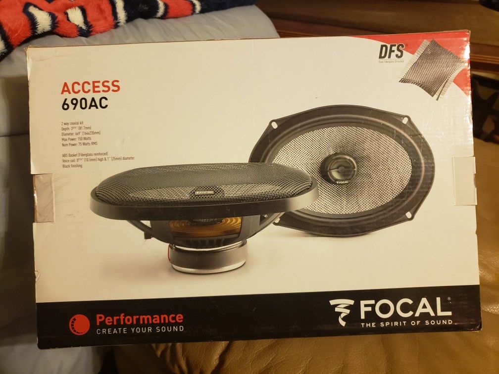 focal Access 690AC BEST 6X9 OUT THERE U WANT QUALITY SOUND THERE$ 389.00 New Asking $200.00