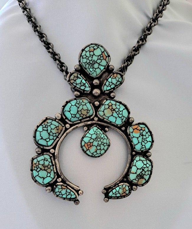 Vintage Squash Blossom Necklace