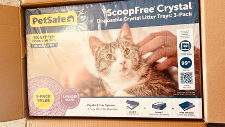 Cats scoop free Crystal replacement