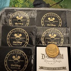 Disney 45th Anniversary Travel coin