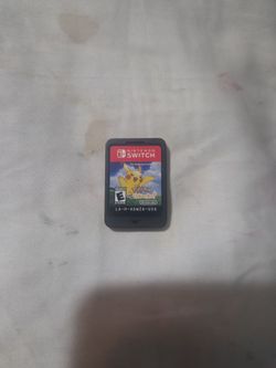Pokemon let's go pikachu