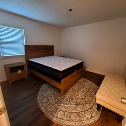 MUST GO - Brand NEW Queen Bedroom Set with two nightstands and Brand New Matress