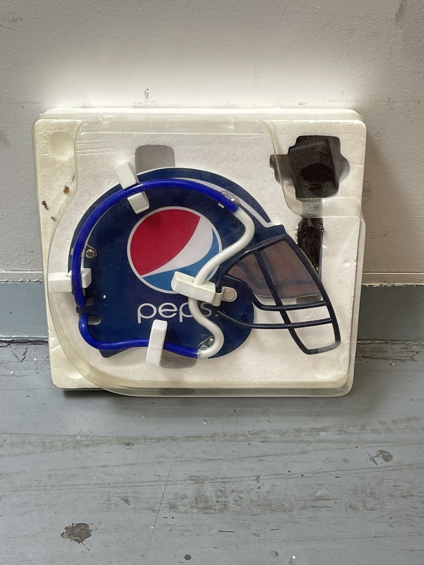Pepsi Helmet Neon Sign
