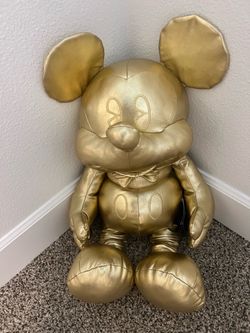 Gold Mickey Collection Plush