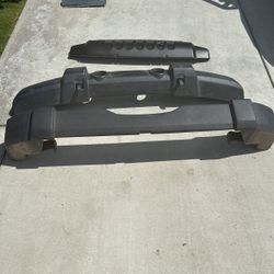 2014 Jeep Wrangler, front and rear bumpers