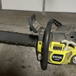 Ryobi Chainsaw With Case 