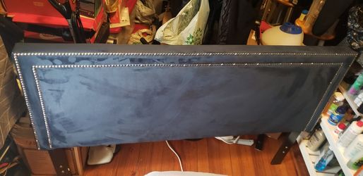 Navy Blue Beautiful Head Board 