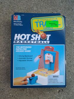 Hot shot basketball game