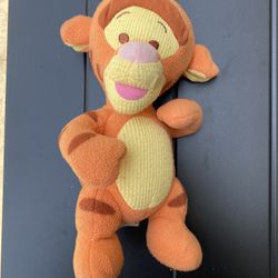 Disney My First Tigger Plush Baby Rattle Winnie The Pooh Fisher Price 2001