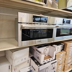 Bosch Built In Microwave 30 Inch Wide Stainless Steel 