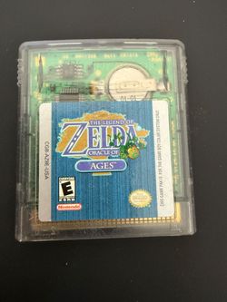 Legend of Zelda Oracle of Ages Game Boy Color