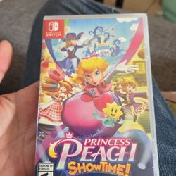 NEW PRINCESS PEACH SHOWTIME SWITCH GAME