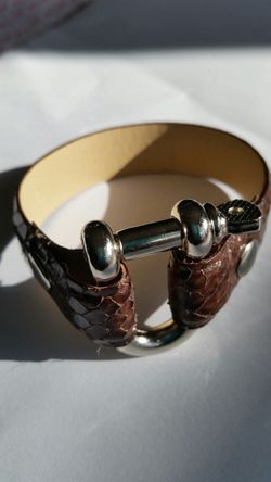 Genuine Leather bracelet.