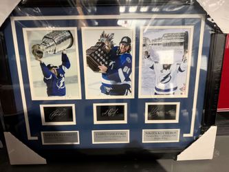 Tampa Bay Lightning Dynasty Autographed Framed Display