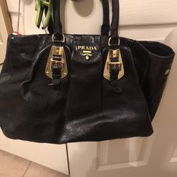 Prada, Bags, Authentic Prada Saffiano Tote Large