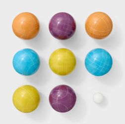 EMBARK 10mm Resin Bocce Ball Lawn Target Toss