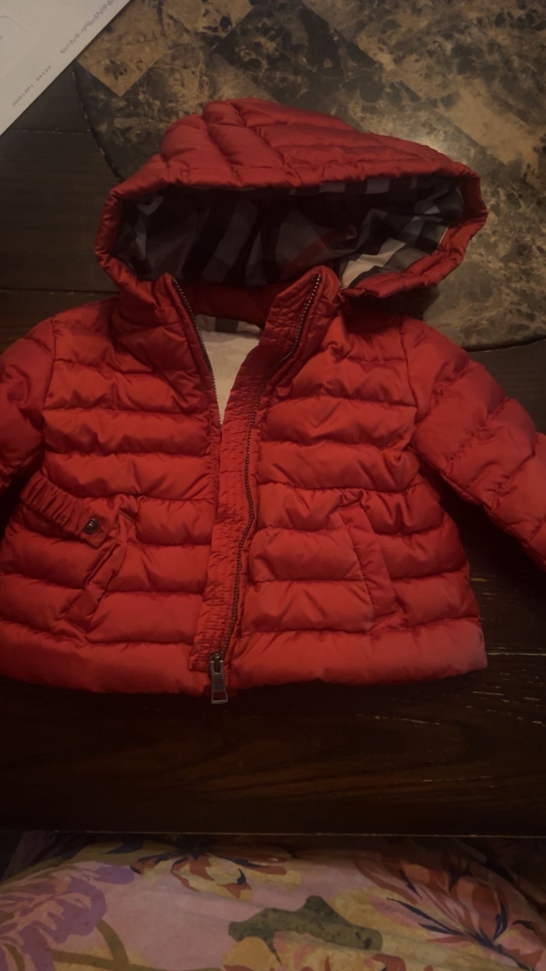 Infant Burberry coat