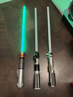 Star wars lightsaber (1 works plus 2 needs wire check)