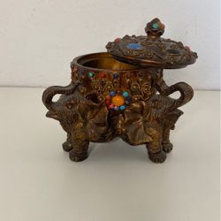 Elephant Trinket Box