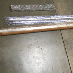 1966 To 77 Ford Bronco New In Packages Body Side Chrome Trim Set And Windshield Hinge Kit 500.00 Retail Take It All 200.00!