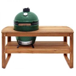 Large Big Green Egg And Table