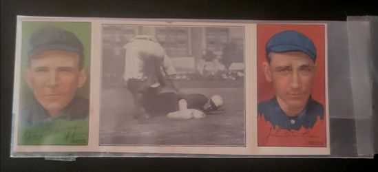 1912 Hassan Cork Tip Cigarettes Triple Folder George Suggs/John McLean