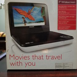 Philip's portable DVD player