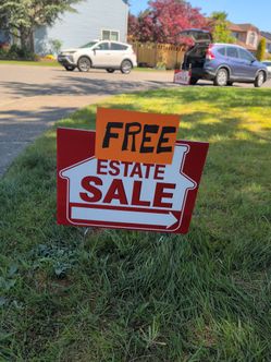 Free ESTATE sale leftovers. TODAY only