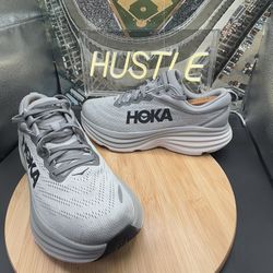 Hoka One One “Sharkskin/Harbor Mist” Men’s Sz 9.5 2E (Wide)