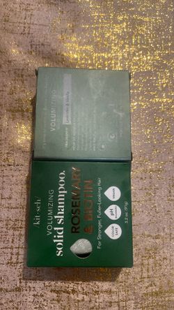 Volumizing Solid shampoo &conditioner rosemary &biotin