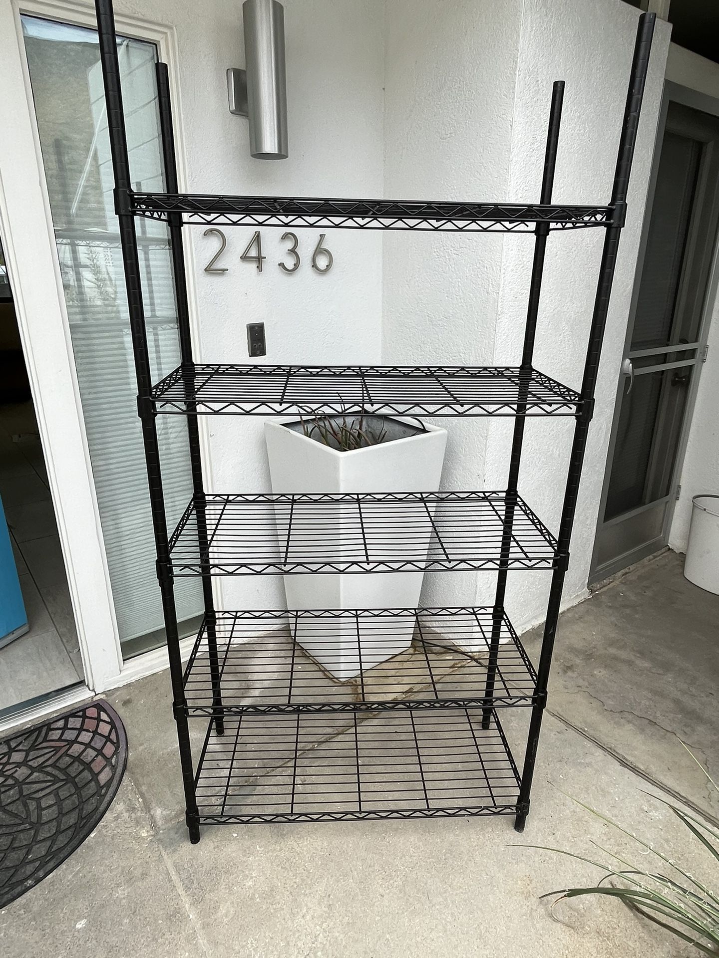 Wire Shelving Unit - Metal Shelves