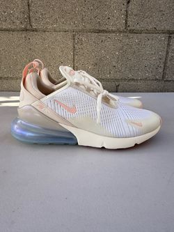 Nike air max 270 soft pearl washed coral womens size 12
