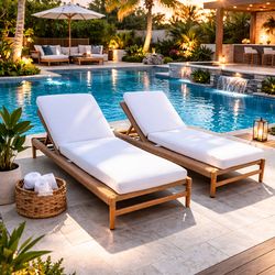 Restoration Hardware Pool Loungers