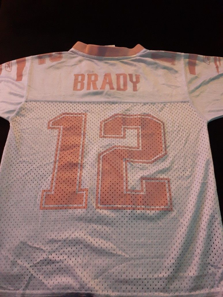 OFFICIAL NFL PATRIOTS #12 TOM BRADY JERSEY