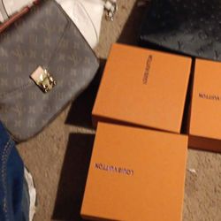 4 Louis Vuitton Bags And Louis Vuitton Belts All For 550.00