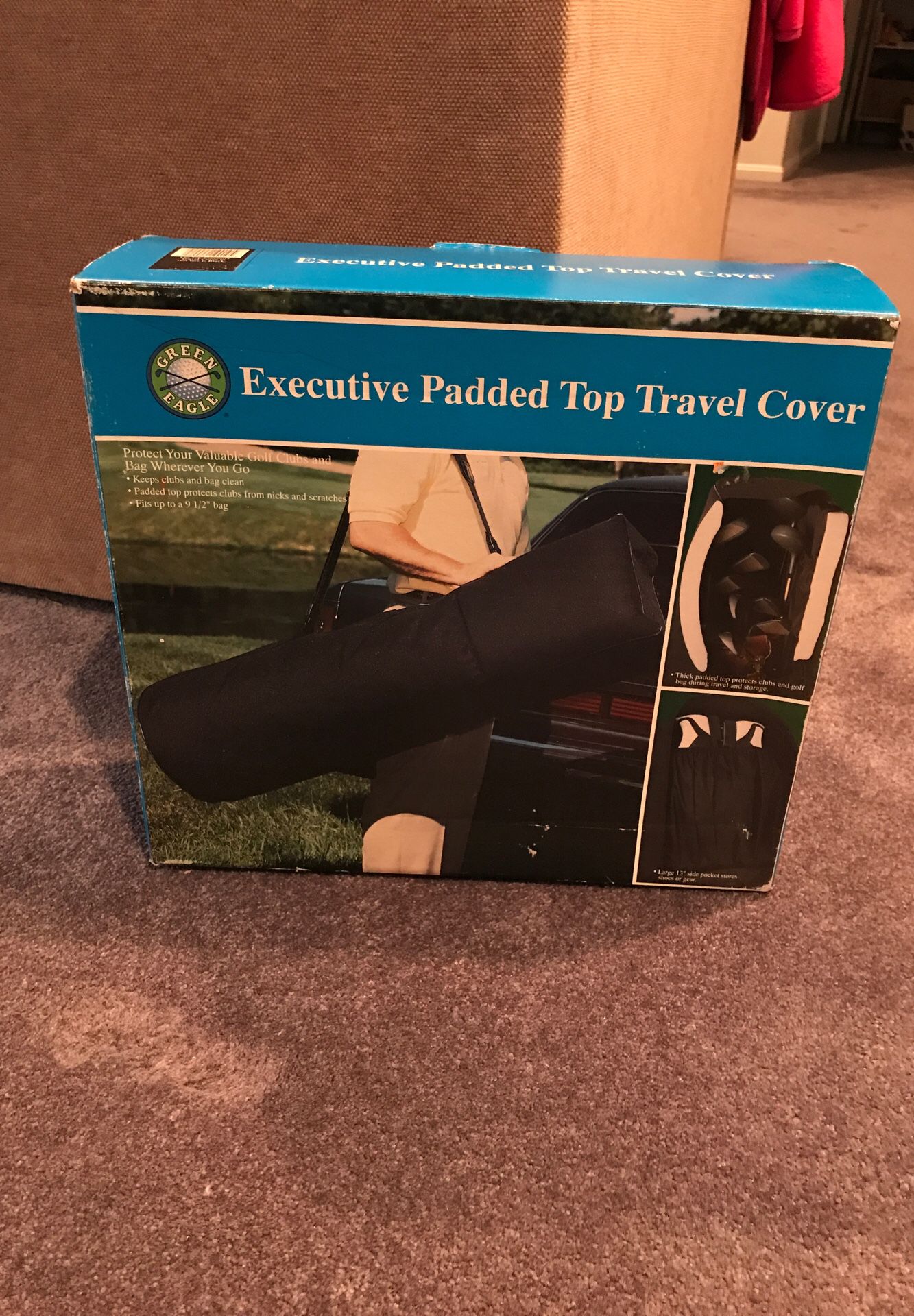 Executive Padded Top Golf Travel Cover