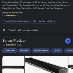 Sonos Playbar 