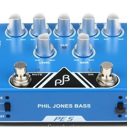 Phil Jones Bass PE-5 5-band EQ Preamp and Direct Box Pedal