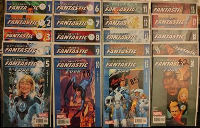 2004 Ultimate Fantastic Four set