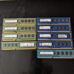 2 GB PC3 Desktop Ram $5