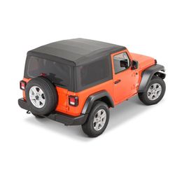Jeep Wrangler (2 door model only) Genius Mopar Soft Top - fits 2018-2024 JL Wrangler