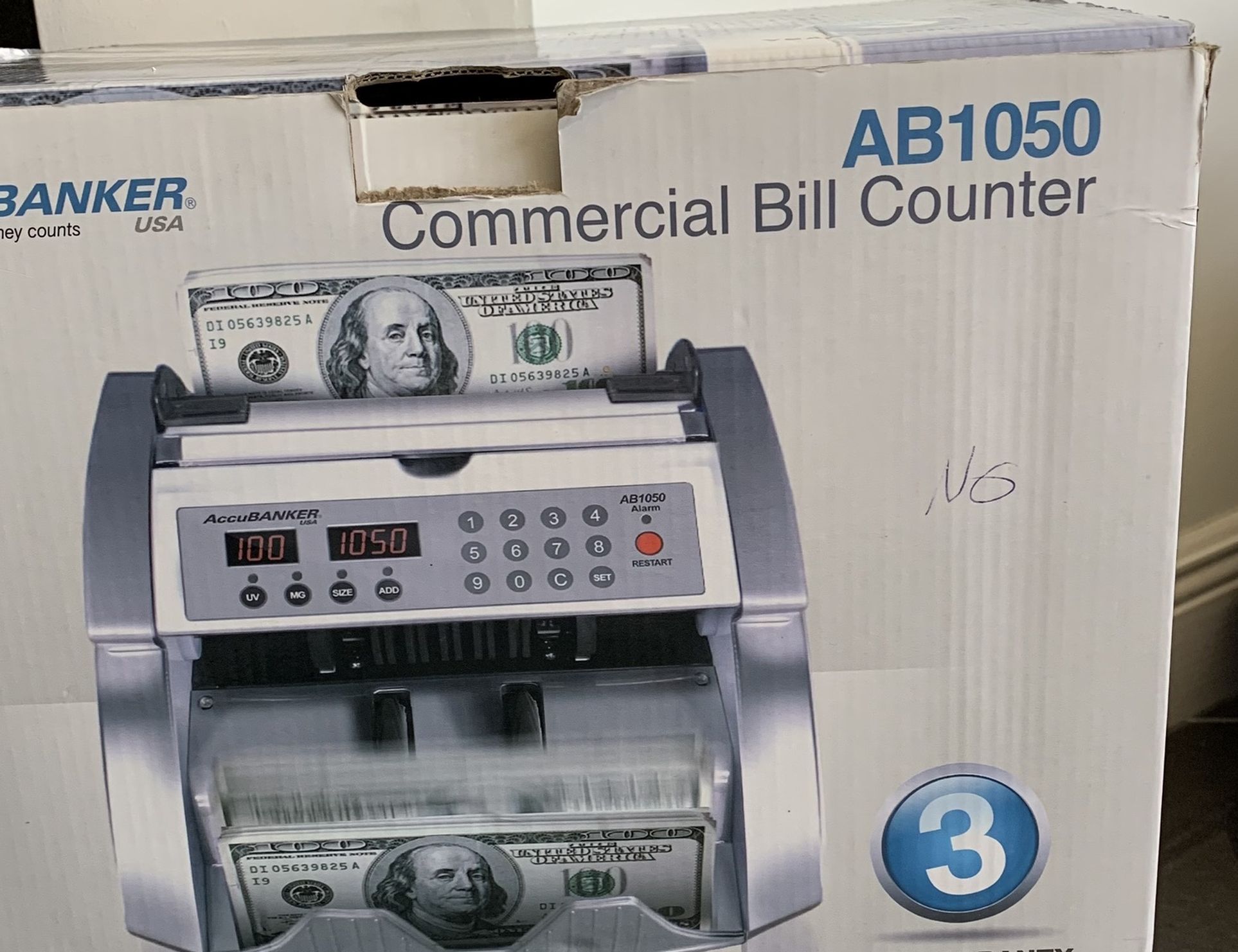 AccuBanker Bill Counter