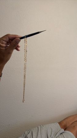 Trifari vintage Gold-Tone Delicate Chain Necklace