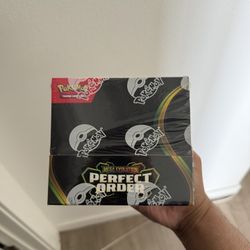 Pokemon Mega Evolution Perfect Order Booster Box